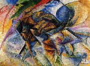 Umberto Boccioni Dynamism of a Biker France oil painting artist